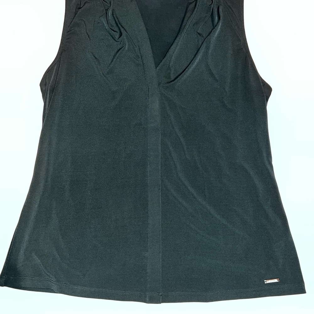 Calvin Klein Black V-Neck Tank Top